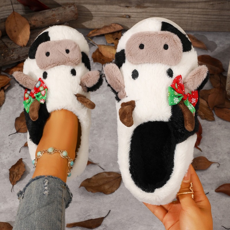 Home Office Size - Cute Calf Cotton Shoes for Women,