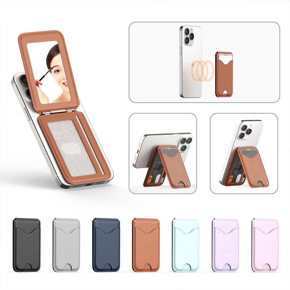 Document Holder Stand - For MagSafe Card Holder With Mirror