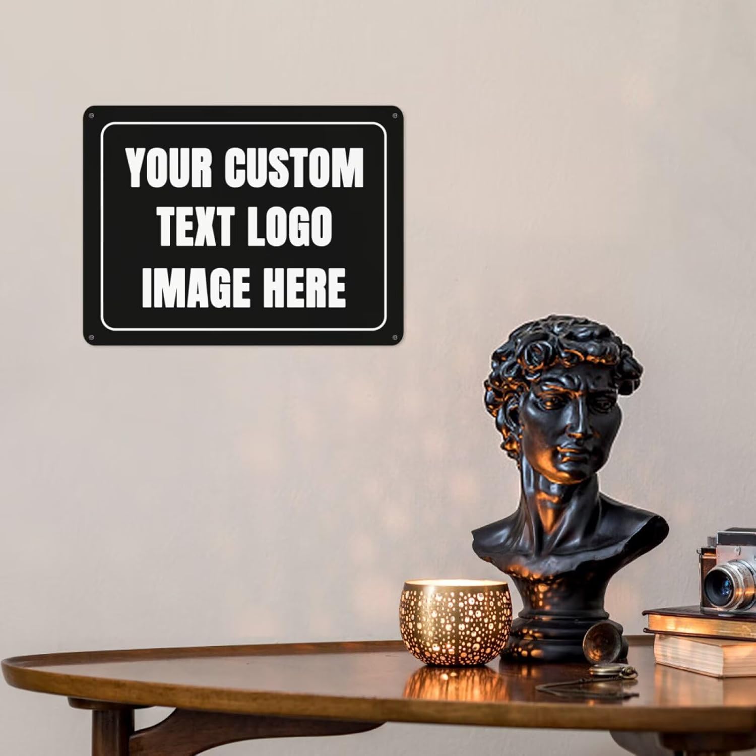 Home Office Logo - Custom Sign Personalized Metal Sign Custom