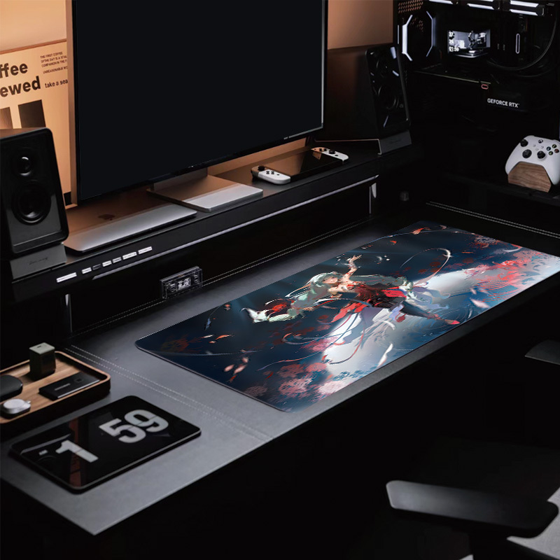Large XL Anime Dancing Girl Mo - Mousepad Xl Extended recension och pris