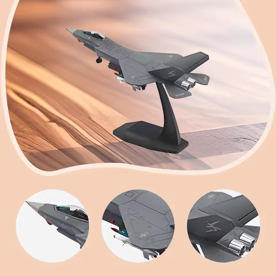 1:100 Scale J-35 Aircraft Mode - Home Office Pay recension och pris
