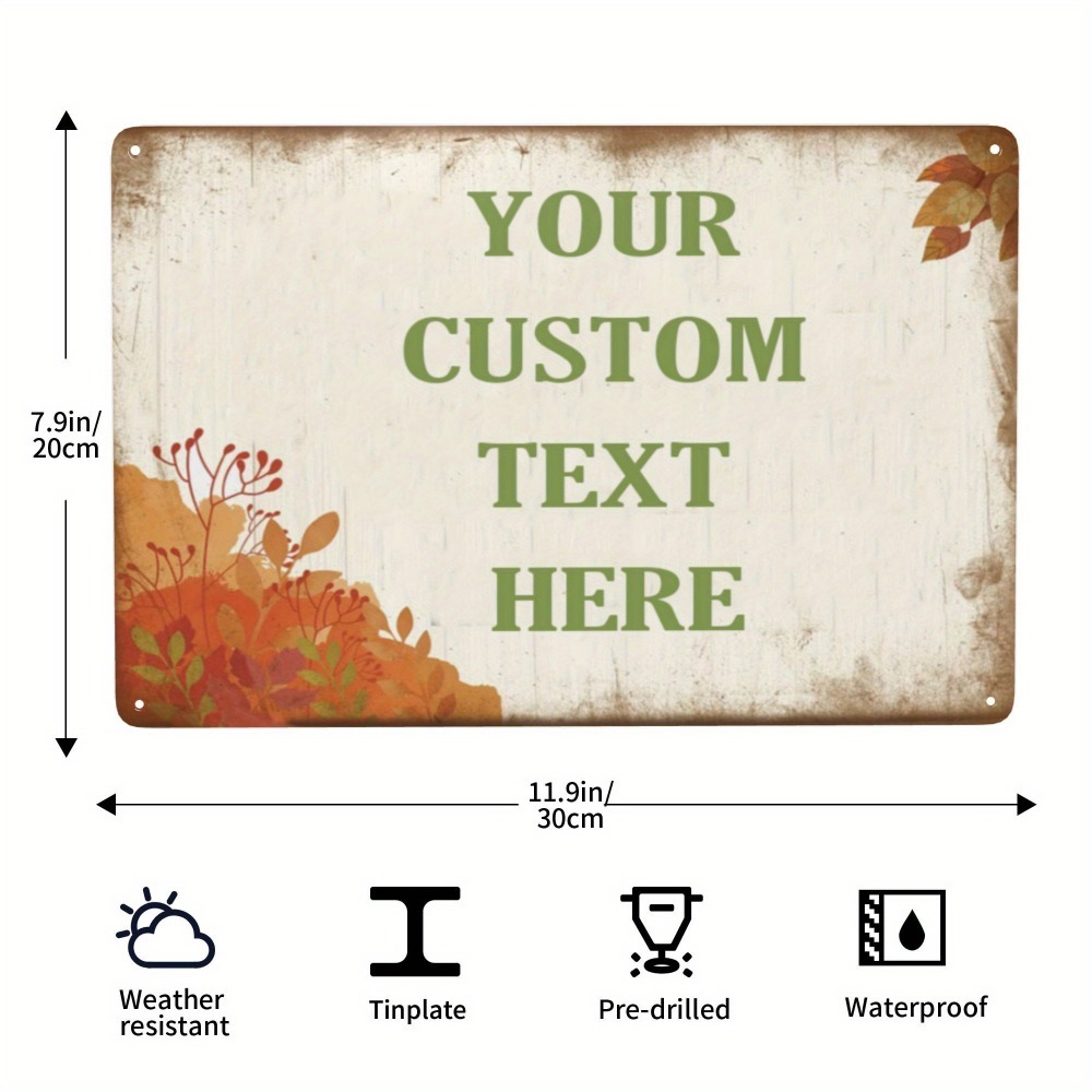 12x8 Inch 2D Flat Customizable - Home Office Logo recension och pris