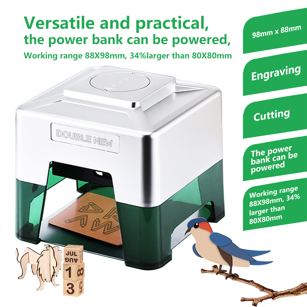 3W Mini Laser Engraver Portabl - Laser Printer Home recension och pris