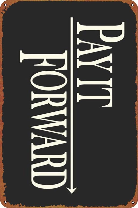 Pay It Forward Poster Vintage  - Home Office Pay recension och pris