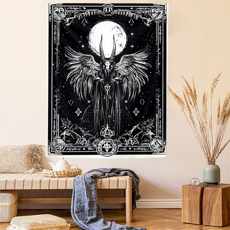 VIKAMA Tarot Style Baphomet Ta - Home Office Yoga Room recension och pris
