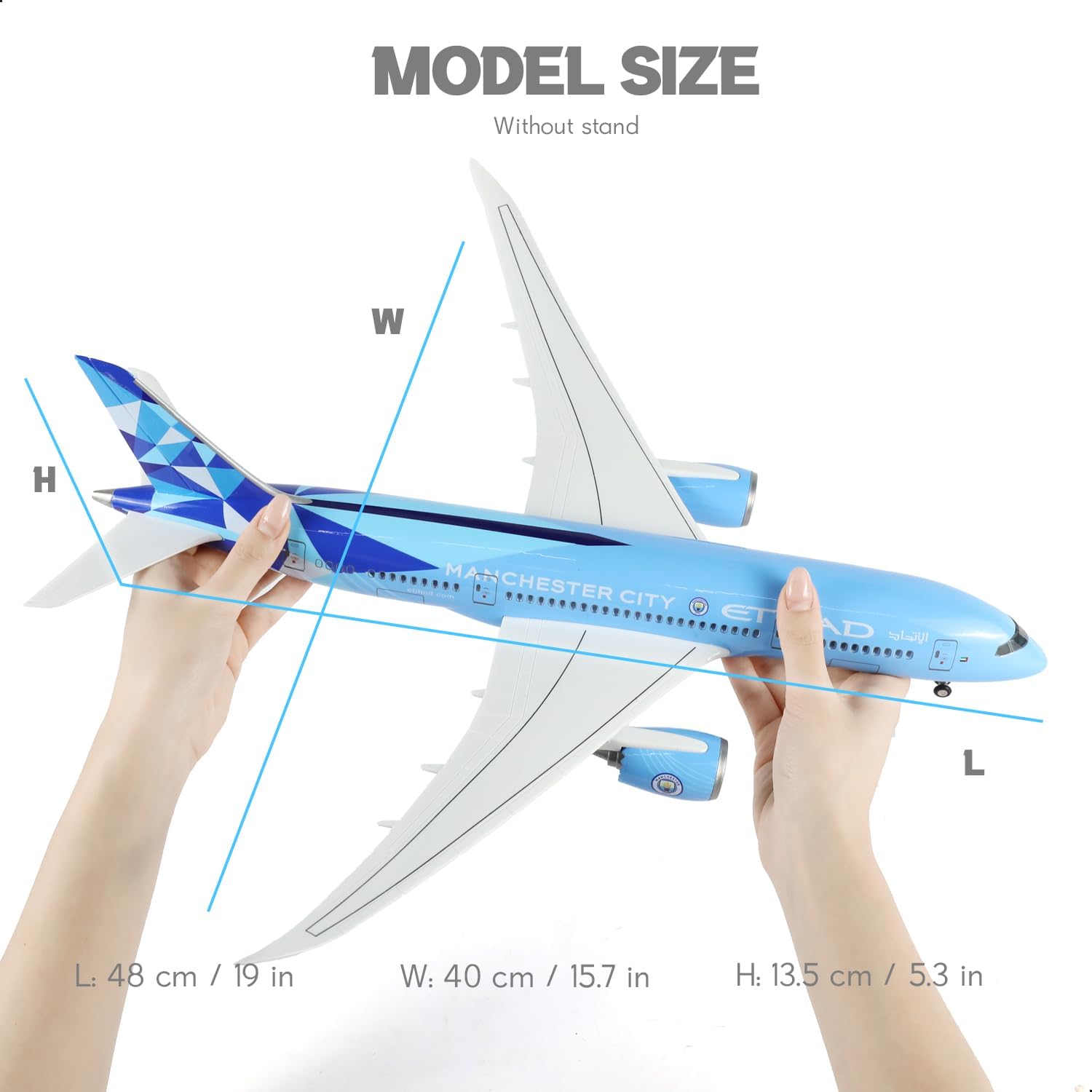 1/130 Large Scale for Etihad 7 - Home Office Pay recension och pris