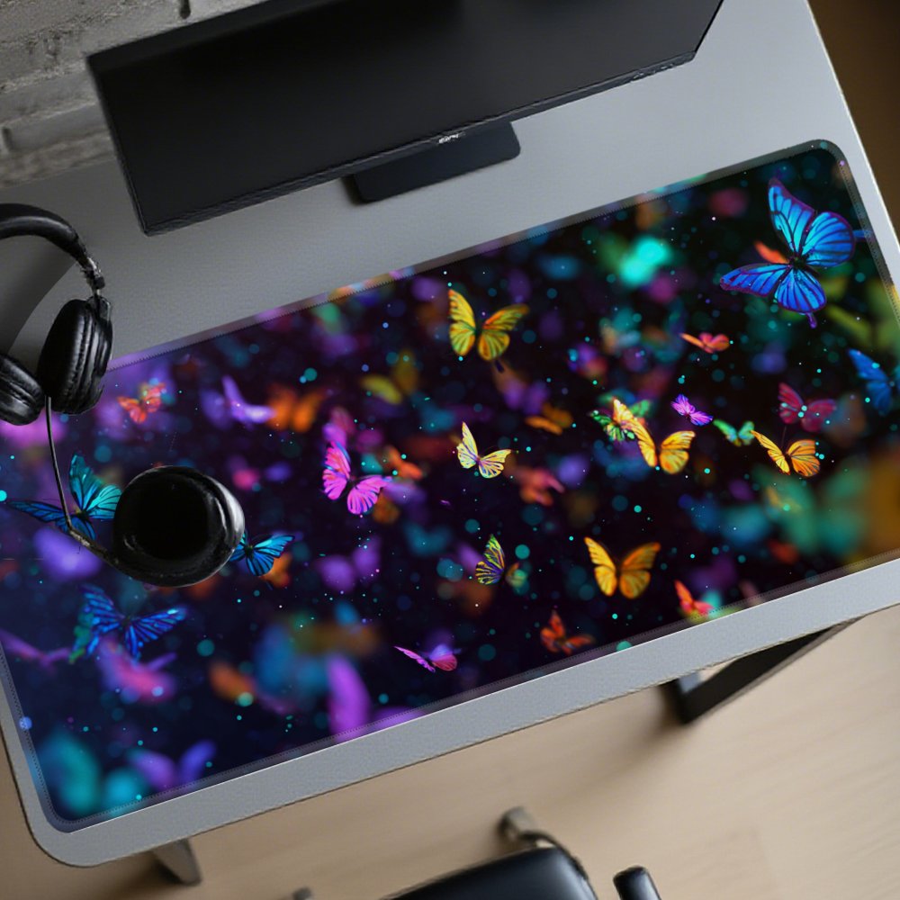 Colorful Butterfly XL Extended - Mousepad Xl Extended recension och pris