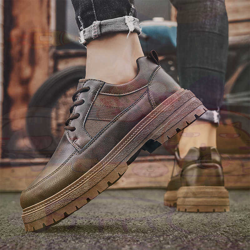 Dark Natural Leather Fashion T - Home Office Buy recension och pris