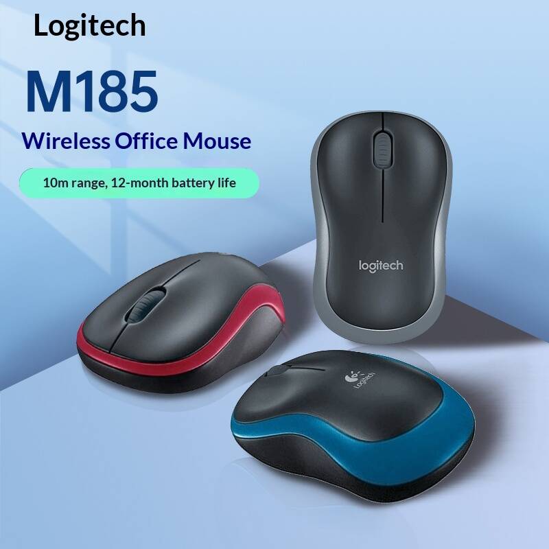 Logitech M185 Wireess Optica M - Home Office Pay recension och pris