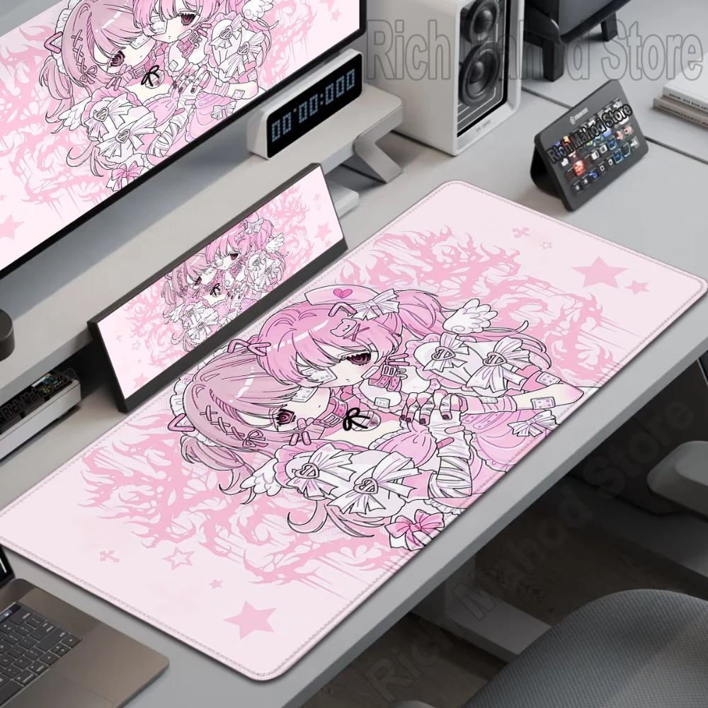 Anime Cute Angel Girls Mouse P - Mousepad Xl Extended recension och pris