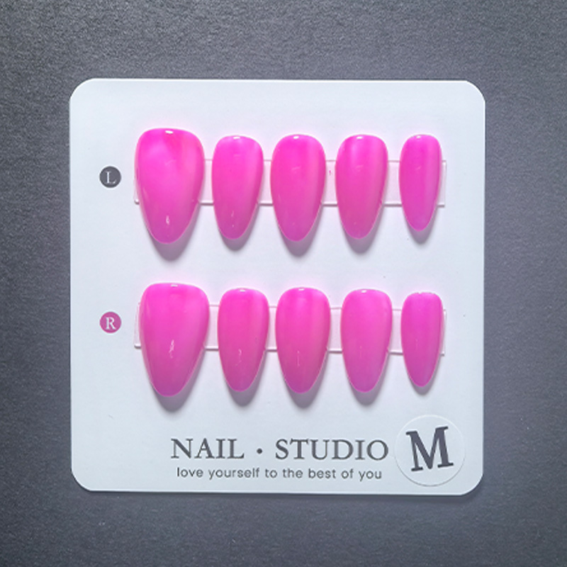10pcs Almond Press on Nails Ha - Home Office Inspiration recension och pris