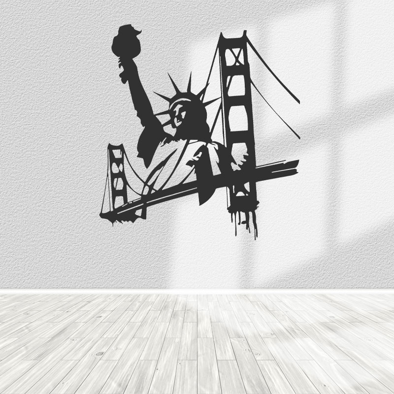 New York City Famous Sign Libe - Home Office York recension och pris