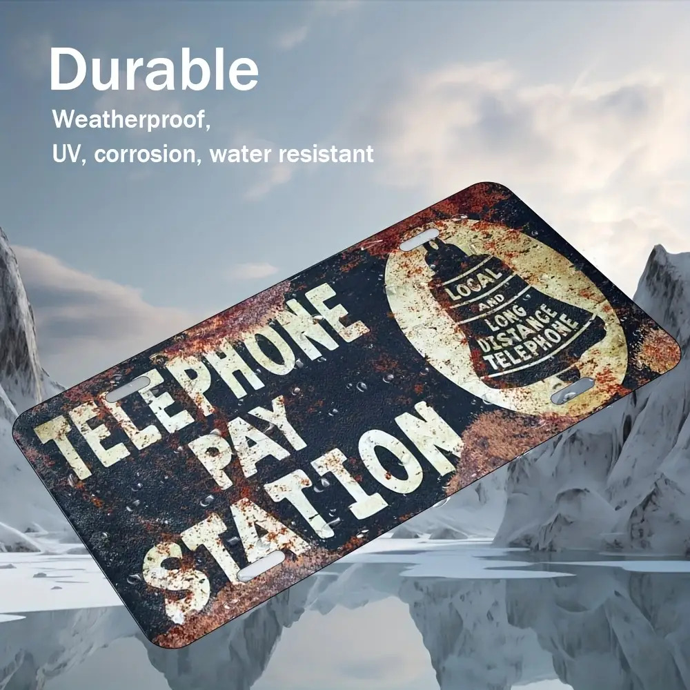 Tin Sign - Telephone Pay Stati - Home Office Pay recension och pris