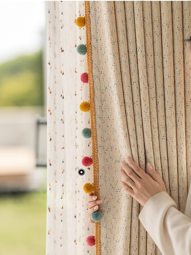 Colorful Lace Bean Curtains Bo - Home Office Yoga Room recension och pris