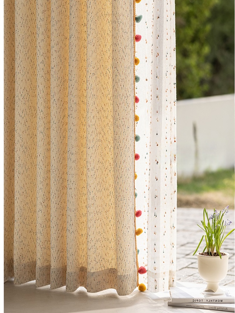 Colorful Lace Bean Curtains Bo - Home Office Yoga Room recension och pris