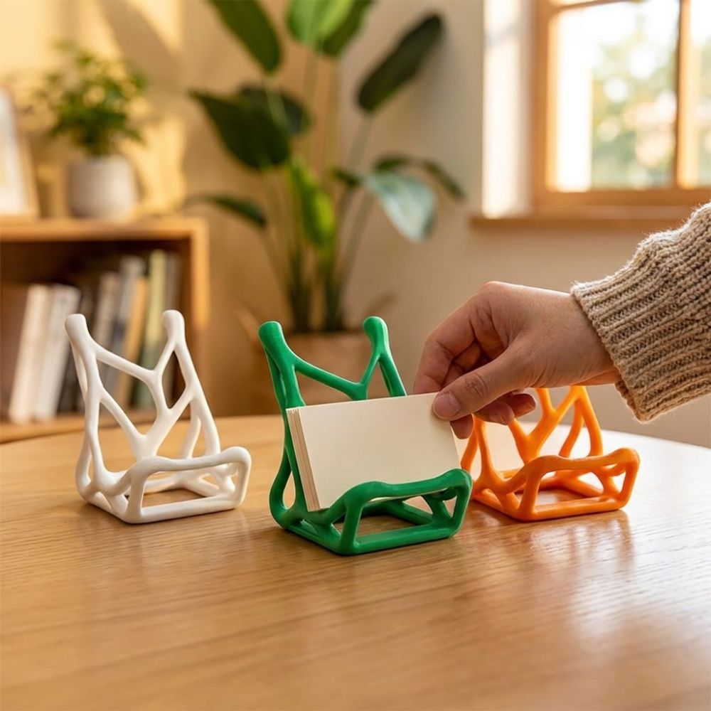 3D Printed Skeleton Bone Phone - Document Holder Stand recension och pris