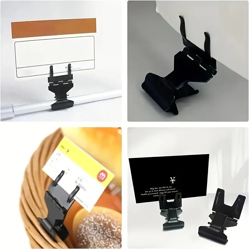 30pcs Metal POP Clip Sign Stan - Document Holder Stand recension och pris