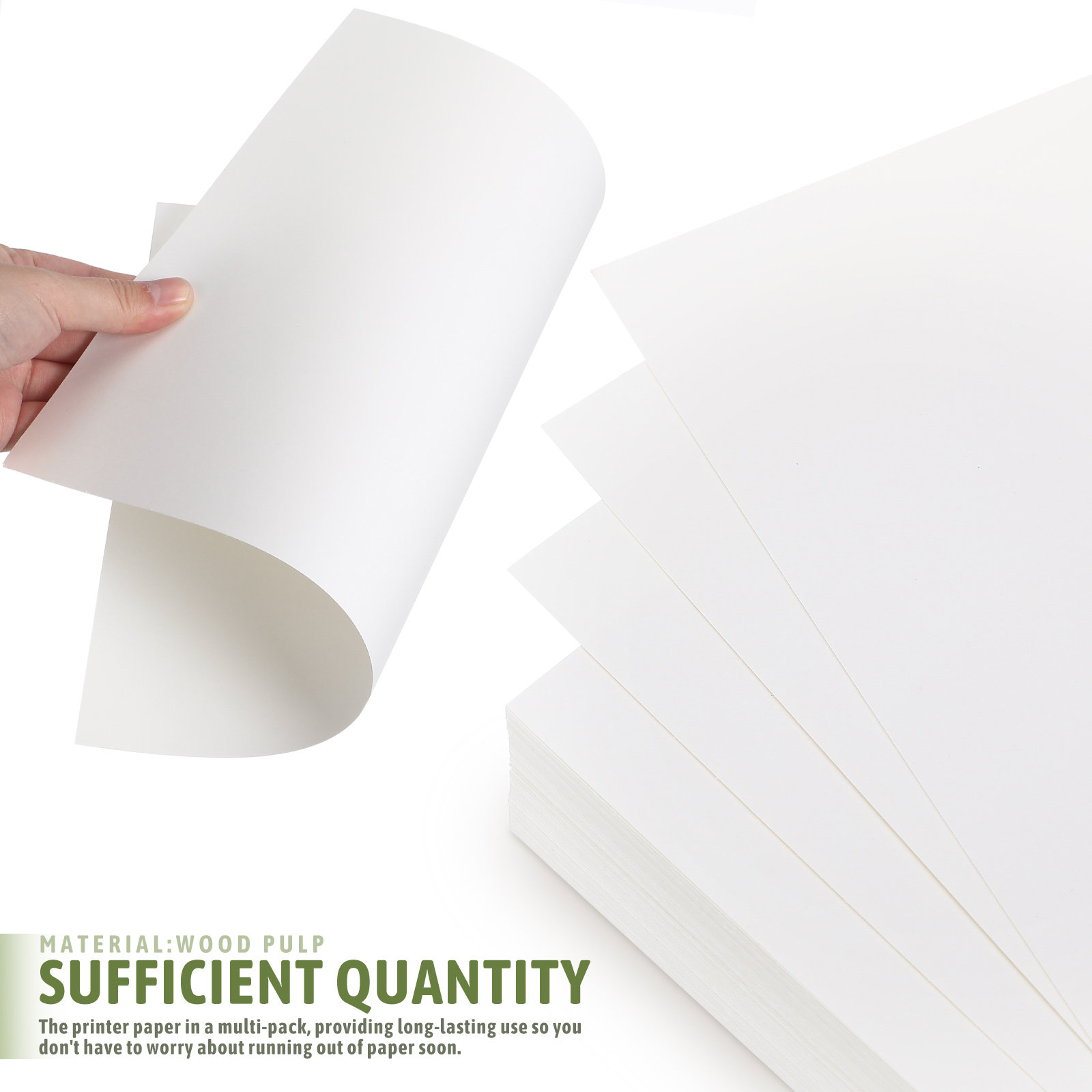 100Sheets A4 Printer Paper Bla - Laser Printer Home recension och pris