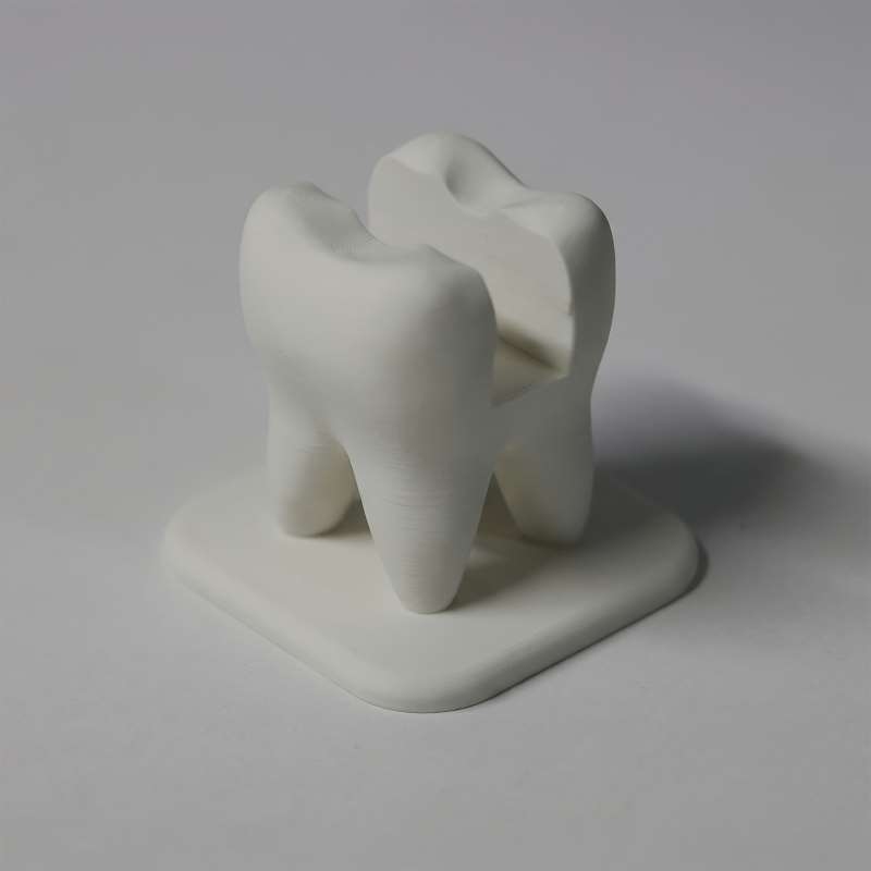 3D Printed Tooth Shaped Busine - Document Holder Stand recension och pris