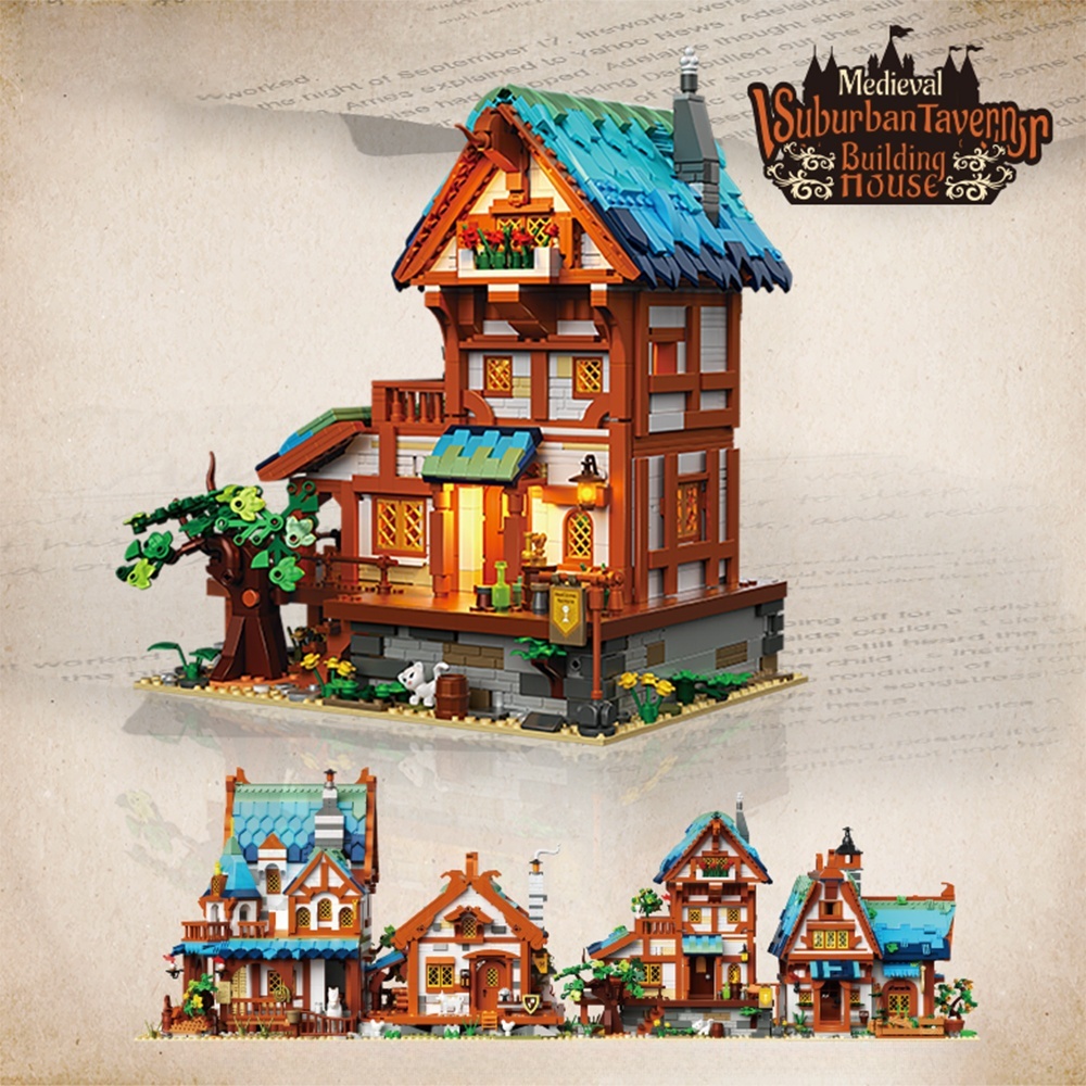 Medieval Architecture Mini Blo - Home Office Pay recension och pris